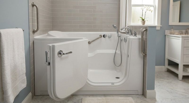 Accessible Tub Installation in Valparaiso, IN