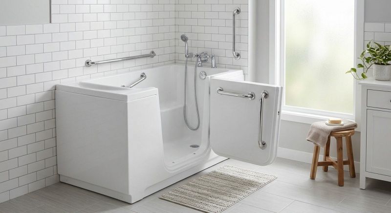Accessible Tub Installation in Valparaiso, IN